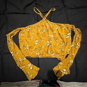 Yellow Flower Blouse